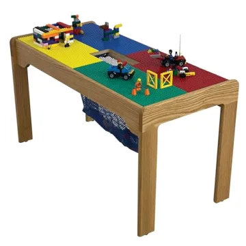 Fun Builder Kids Table Compatible with LEGO Blocks - Built to Last!