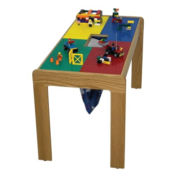 Fun Builder Kids Table Compatible with LEGO Blocks - Built to Last!