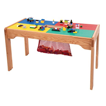 Fun Builder Kids Table Compatible with LEGO Blocks - Built to Last!
