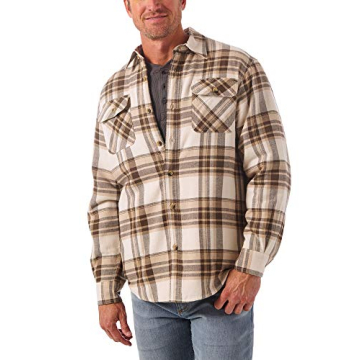 Wrangler Authentics Sherpa Lined Shirt Jacket - Cozy & Stylish