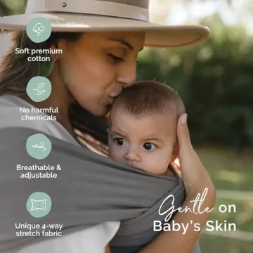 Boba Baby Wrap Carrier Hands-Free Newborn to Toddler Sling