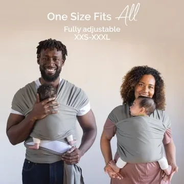 Boba Baby Wrap Carrier Hands-Free Newborn to Toddler Sling
