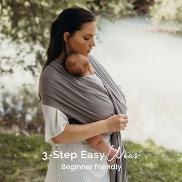 Boba Baby Wrap Carrier Hands-Free Newborn to Toddler Sling