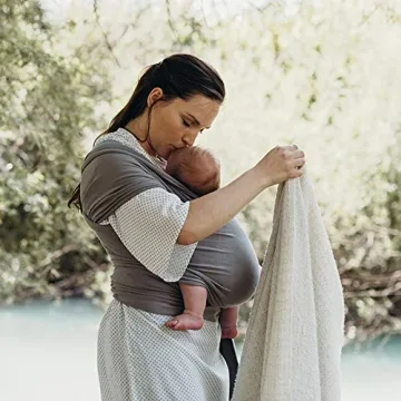 Boba Baby Wrap Carrier Hands-Free Newborn to Toddler Sling