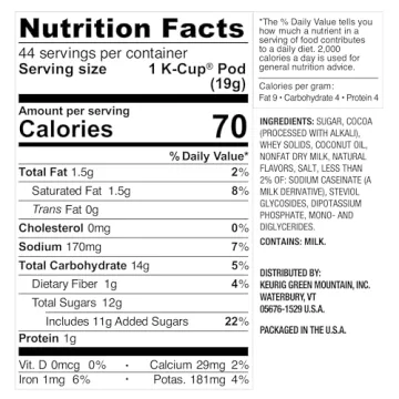 Swiss Miss Hot Cocoa K-Cup Pods - 44 Count