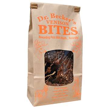 Dr. Becker's Premium Venison Bites - 100% Pure New Zealand Beef Treats