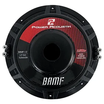 Power Acoustik BAMF-124 Subwoofer with 1,750W RMS Power