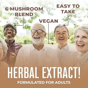 Organic Mushroom Complex by MaryRuth's - Health Boosting Drops