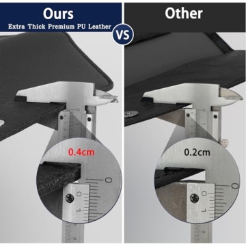 Toplive Stylish Document File Folder | Waterproof PU Leather Case