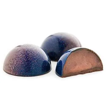 Gourmet Chocolate Bonbons and French Macarons Gift Set