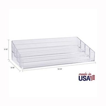 Clear 4-Tier Nail Polish Organizer | Made in USA