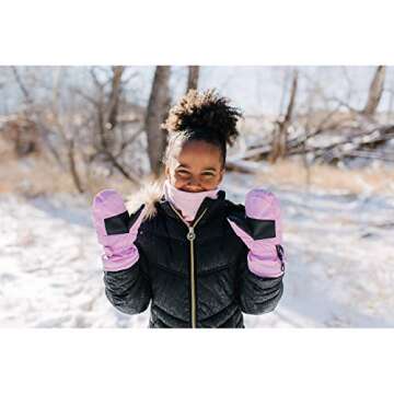 Zelda Matilda Warm & Waterproof Winter Mittens for Kids