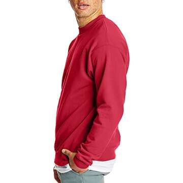 Hanes Men's EcoSmart Sweatshirt – Ultimate Comfort and Style
