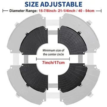 Adjustable WBD WEIBIDA Plant Caddy with Wheels