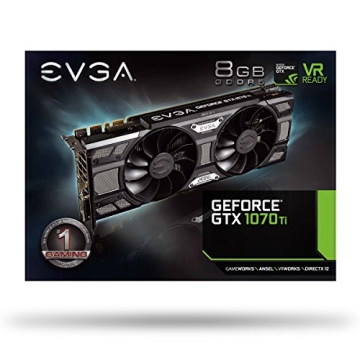 EVGA GTX 1070 Ti SC GAMING ACX 3.0 Graphics Card 8GB GDDR5
