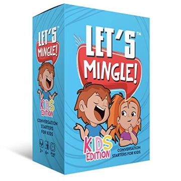 Conversation Cards | Let's Mingle Kids Card Game | Cognitive Behavioral Therapy CBT | Mindfulness Ac...