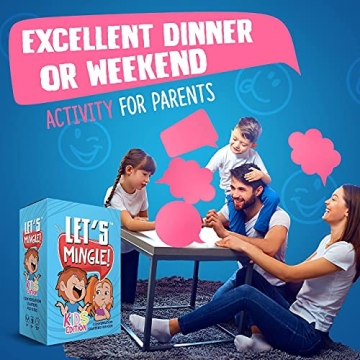 Let’s Mingle Kids Conversation Cards for Meaningful Fun