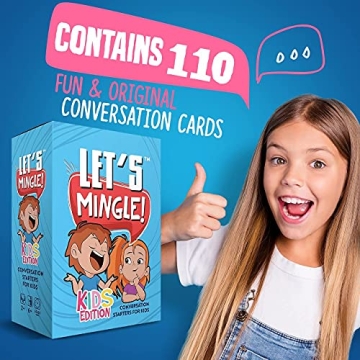 Let’s Mingle Kids Conversation Cards for Meaningful Fun