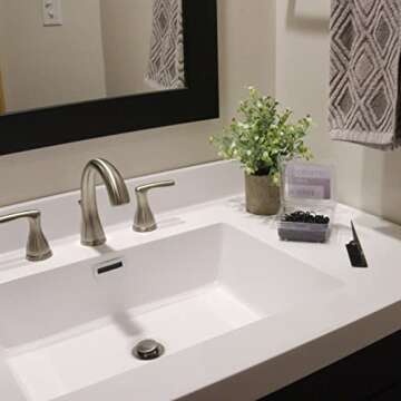 Amelia Beauty | 1000 Count 1/2" Rubber Bands | Premium US Made Rubber Hair Ties | Ideal for Ponytails, Braids & Beards | Strong All Day Hold | Convenient Re-closable Container | Black