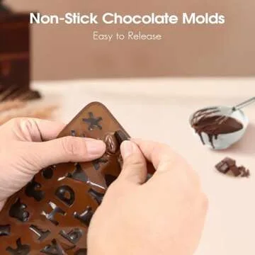 Silicone Letter and Number Molds for Beautiful Cake Decor