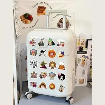 Adorable 50pcs Anime One Piece Waterproof Stickers