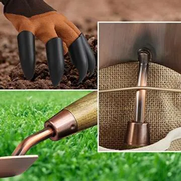 Stylish Gardening Tools Set with Watering Can & Tote