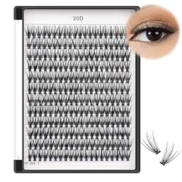 Bodermincer 240pcs D Curl Mixed Lash Kit - Faux Mink Extensions