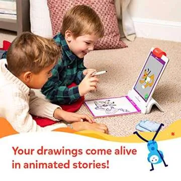 Osmo - Super Studio Disney Mickey Mouse & Friends - Ages 5-11 - Learn to Draw - For iPad or Fire Tablet Educational Learning Games - STEM Toy Gifts, Boy & Girl-Ages 5 6 7 8 9 10 11(Osmo Base Required)