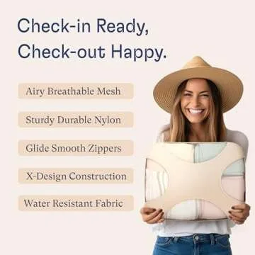 Shacke 5-Piece Packing Cubes Set for Organized Travel