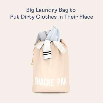 Shacke 5-Piece Packing Cubes Set for Organized Travel