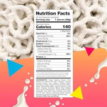 Yogurt Covered Pretzels, Salted Pretzels in Sweet Vanilla Yogurt, 40 Ounces