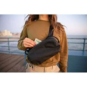 WANDRD D1 Fanny Pack - Crossbody Carry Bag for Hiking, Traveling, Festivals, Sports, and More - Weather-Resistant for Phones, Wallets, Keys, and Camera