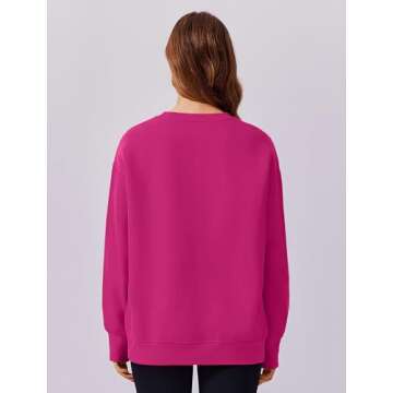 PINSPARK Oversized Sweatshirt for Women - Cozy & Stylish