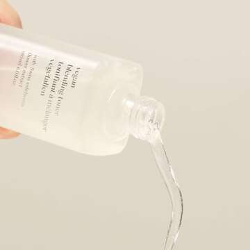 THE FACE SHOP The Therapy Vegan Blending Toner | Organic Vegan Soothing Face Toner | Elasticity Improvement & Deeply Hydrating | Eco-Friendly,6.09 fl. Oz,K-Beauty