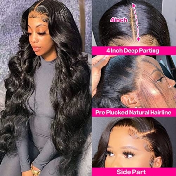 Pizazz HD Lace Front Wig - 180 Density Brazilian Body Wave