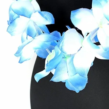BFDYY 4pcs Hawaiian Leis - Vibrant Floral Garlands for Parties