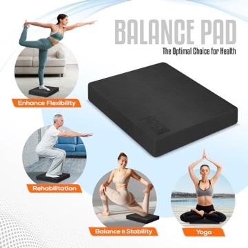Yes4All Foam Balance Pad – Durable Exercise Foam Pad