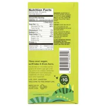 Lily's Dark 55% Chocolate with Stevia & Coconut Bars