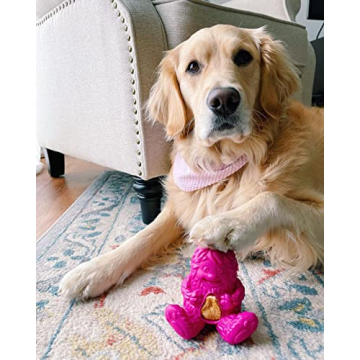 Engaging Yeti Puff and Play Dog Toy for All Dogs