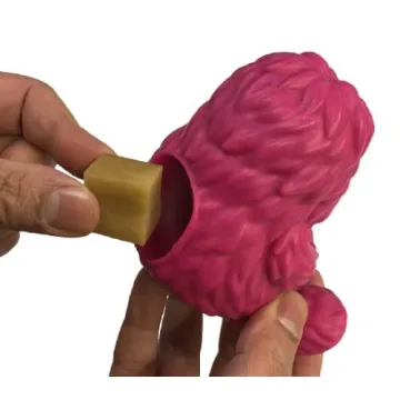 Engaging Yeti Puff and Play Dog Toy for All Dogs