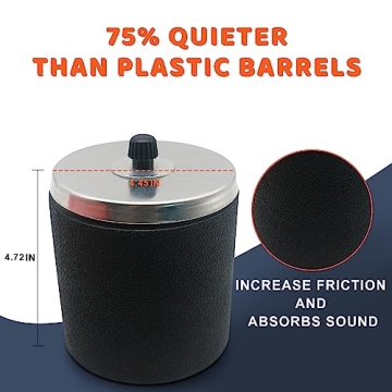 VIYUKI 2025 Professional Rock Tumbler Kit - Double Drum 6LB Lapidary Polisher for Adults (Double Barrel), Includes Rough Gemstones, 8 Polishing Grits, Jewelry, Learning Guide, Great Stem Science Kit