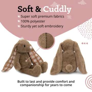 Plushible Easter Bunny Plush - Soft & Cuddly Toy for Kids