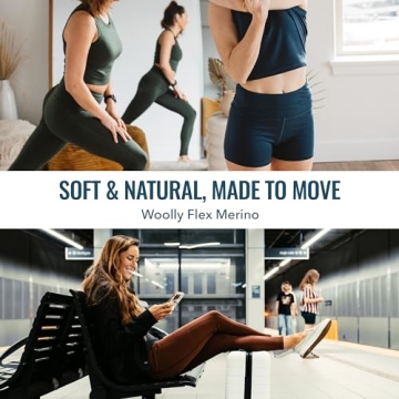 Soft Warm Wicking Merino Wool Leggings for All-Day Comfort