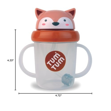 TUM TUM Free Flow Toddler Sippy Cup 200ml BPA Free