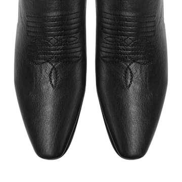 Stylish LISHAN Women's Western Cowboy Cowgirl Boots