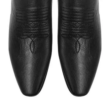 Stylish LISHAN Women's Western Cowboy Cowgirl Boots