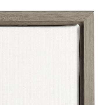 Kate and Laurel Sylvie Wolf Canvas Art, 18x24 Framed