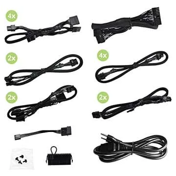 EVGA Supernova 1300 P+, 80+ Platinum 1300W, Fully Modular, 10 Year Warranty, Includes Free Power On Self Tester, Power Supply 220-PP-1300-X1