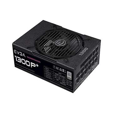 EVGA Supernova 1300 P+, 80+ Platinum 1300W, Fully Modular, 10 Year Warranty, Includes Free Power On Self Tester, Power Supply 220-PP-1300-X1