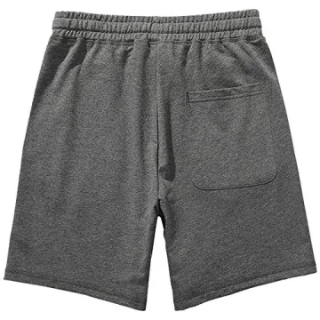 AMY COULEE 8” Men's Cotton Athletic Workout Shorts
